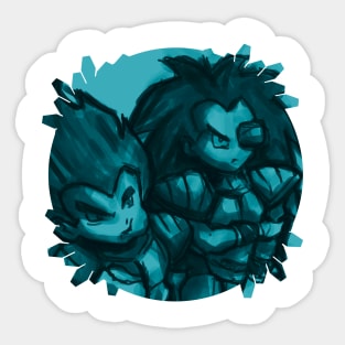 Saiyans Sticker